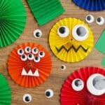 Paper Monster Halloween Craft