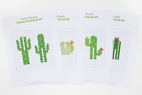 Perler Bead Cactus