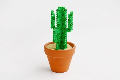 Perler Bead Cactus