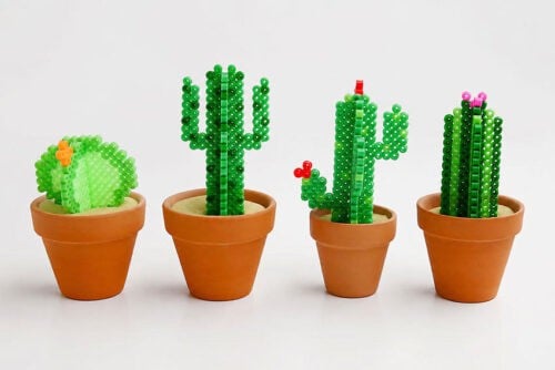 Perler Bead Cactus