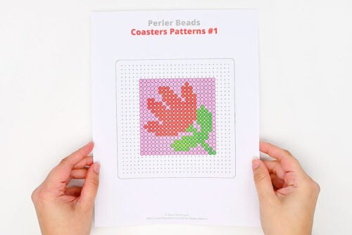 Perler Bead Coasters