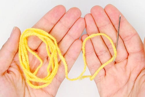 Yarn Wrapped Paper Roll Bracelets