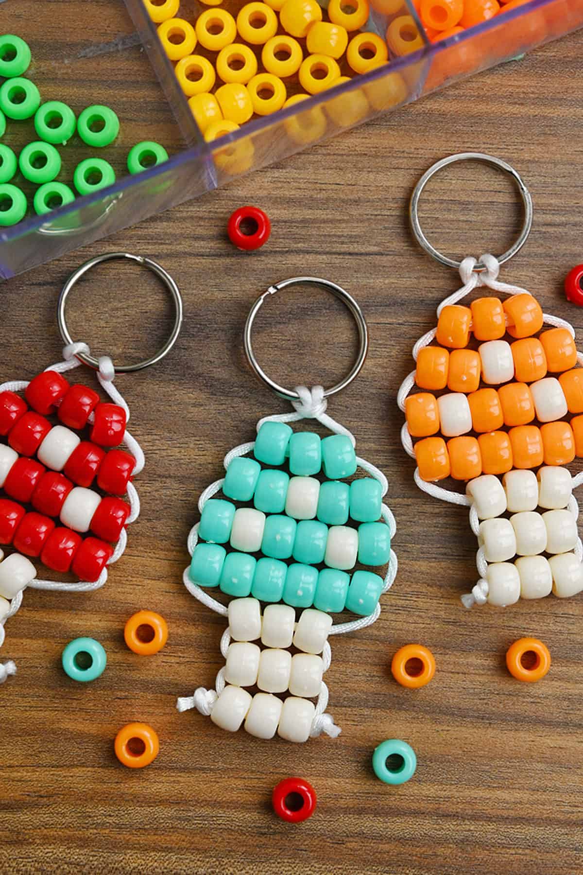 Beaded Mushroom Cute beaded mushrooms with beads to make more
