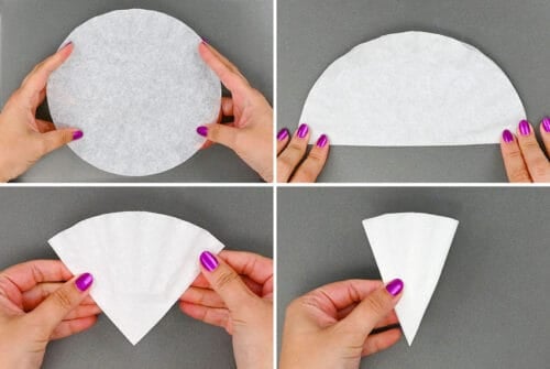 Coffee Filter Spider Suncatchers