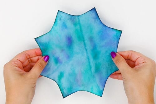 Coffee Filter Spider Suncatchers