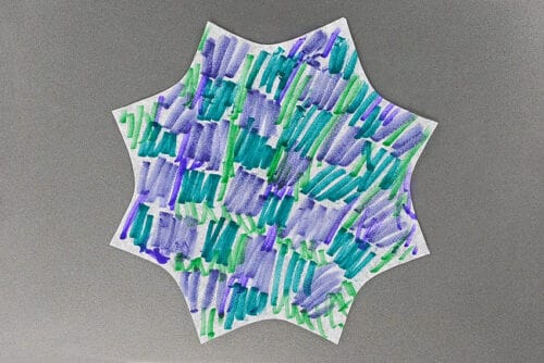 Coffee Filter Spider Suncatchers