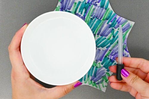 Coffee Filter Spider Suncatchers