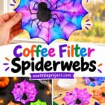 Spiderweb coffee filter craft