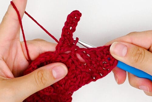 Crochet Maple Leaf
