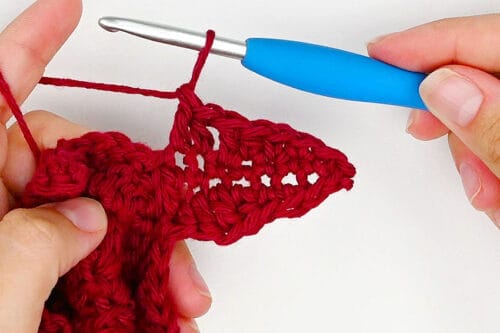 Crochet Maple Leaf