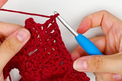 Crochet Maple Leaf