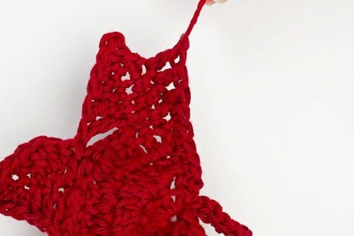 Crochet Maple Leaf