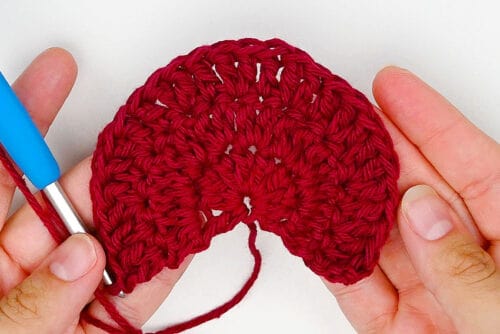 Crochet Maple Leaf
