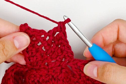 Crochet Maple Leaf