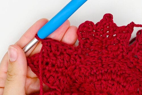 Crochet Maple Leaf
