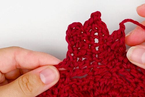 Crochet Maple Leaf