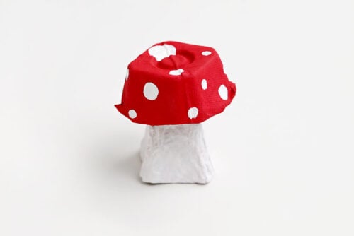 Egg Carton Mushrooms