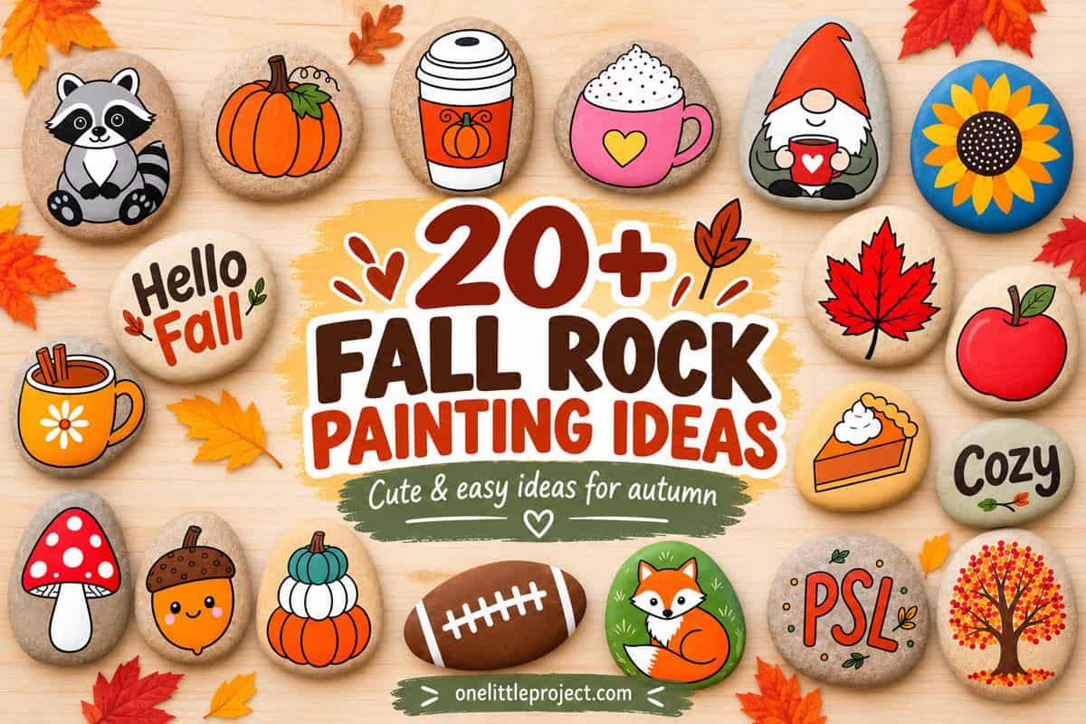 Fall Rock Painting Ideas