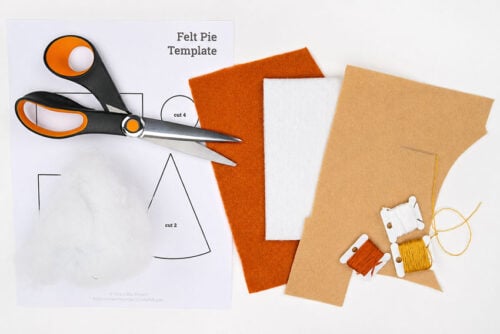 Felt Pie Supplies