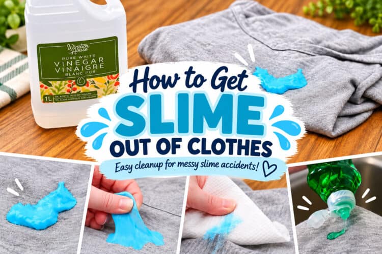 Getting Slime Out of Clothes