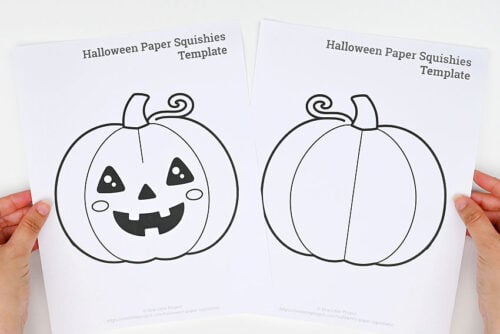 Halloween Paper Squishies