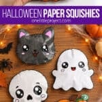 Paper squishies for Halloween