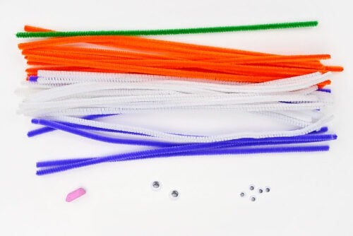 Halloween Pipe Cleaner Crafts Supplies