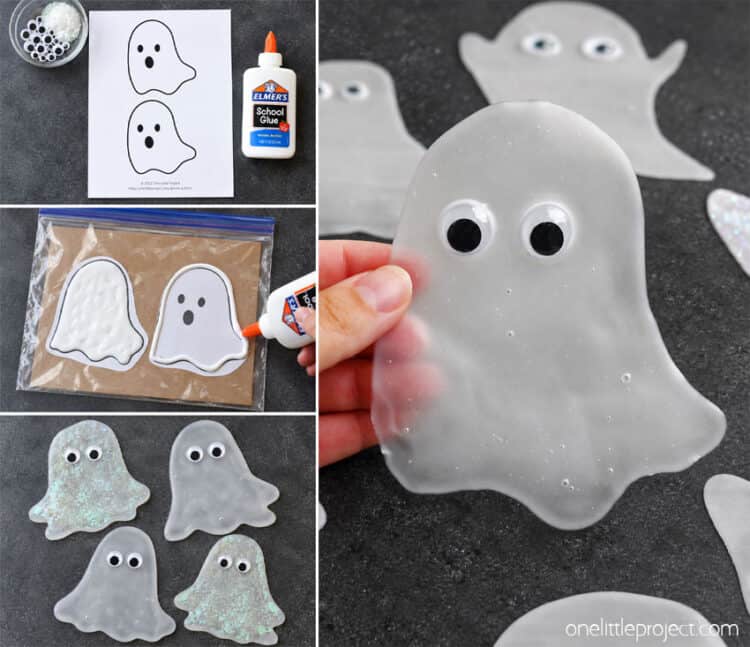 How to Make Ghost Window Clings DIY ghost window clings