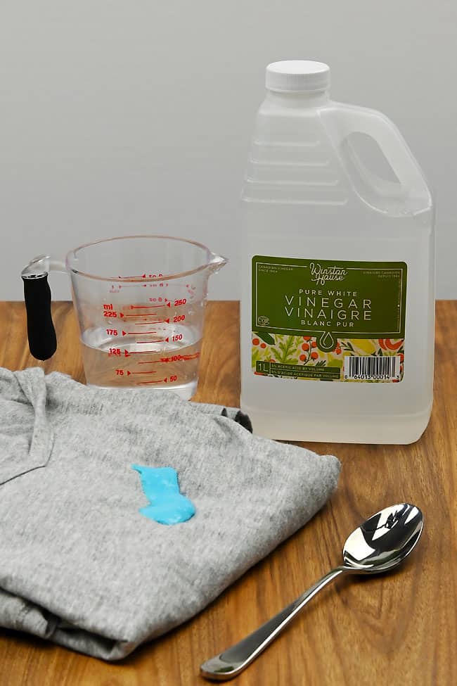 How to Remove Slime from Clothes Supplies to remove slime from clothes