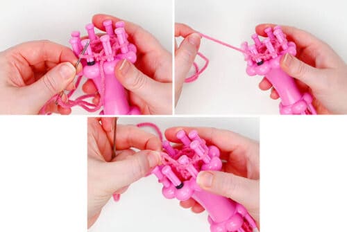 Loom Knit Scrunchie