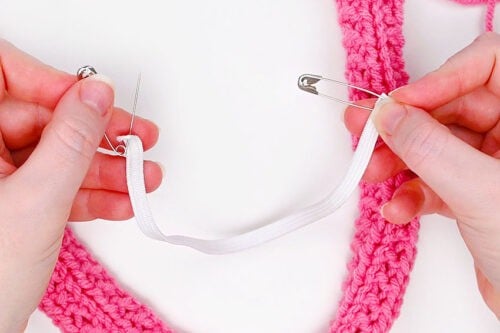 Loom Knit Scrunchie