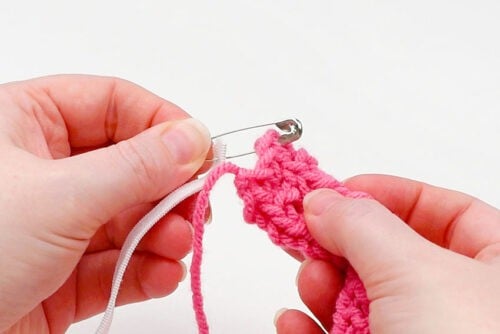 Loom Knit Scrunchie
