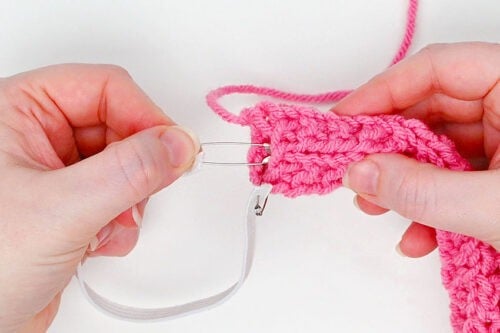Loom Knit Scrunchie