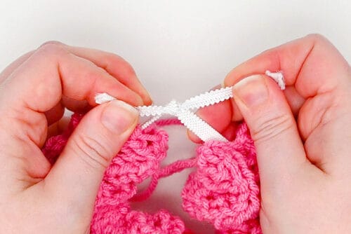 Loom Knit Scrunchie