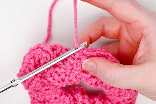 Loom Knit Scrunchie
