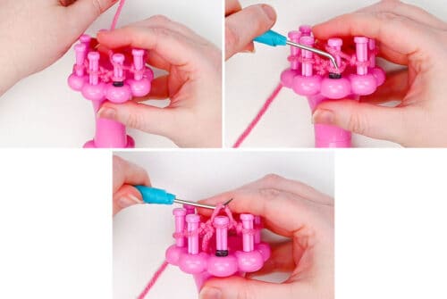 Loom Knit Scrunchie