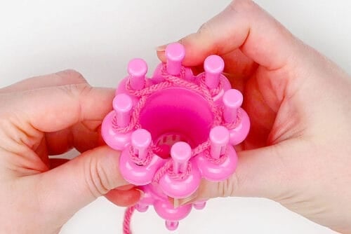 Loom Knit Scrunchie