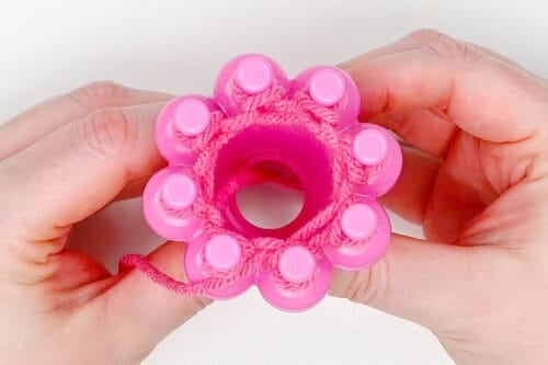 Loom Knit Scrunchie