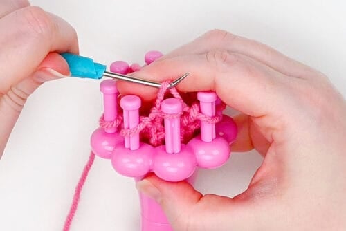 Loom Knit Scrunchie