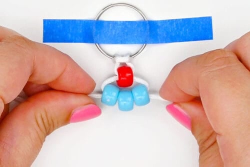 Pony Bead Cupcake