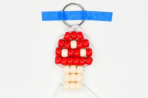 Pony bead mushroom