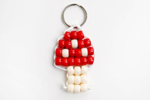Pony bead mushroom