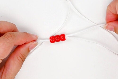Pony bead mushroom