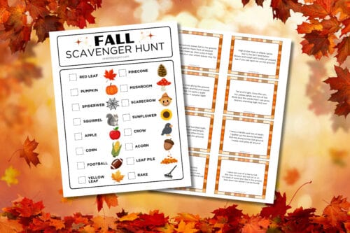 Fall Scavenger Hunt