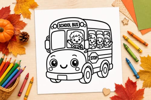 September Coloring Pages