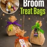Witches Broom Treat Bag