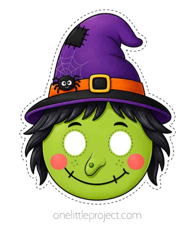 Witches Mask Classic witch mask