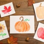 Autumn Glue Gun Art