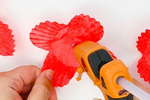 Cupcake Liner Poppies