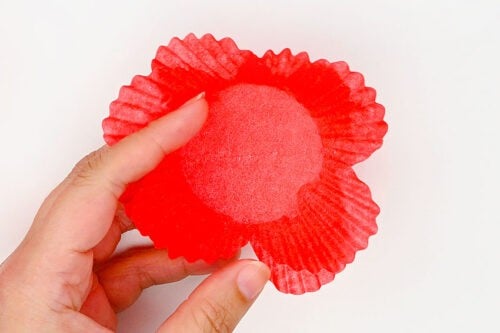 Cupcake Liner Poppies